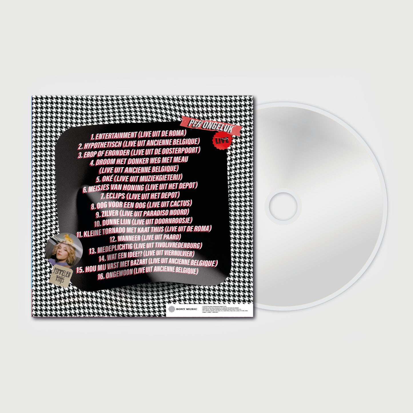 Pommelien Thijs | Per Ongeluk Live (CD)