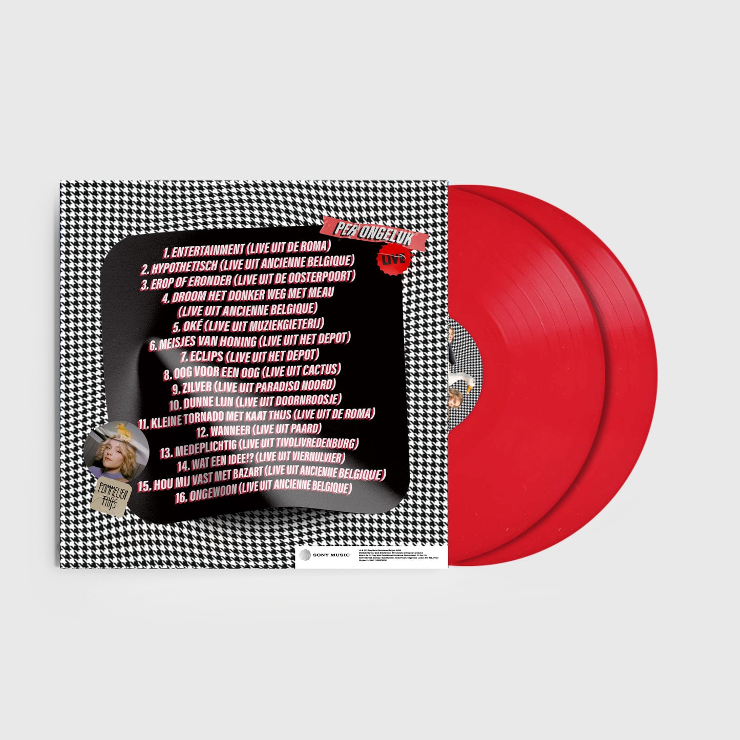 Pommelien Thijs | Per Ongeluk Live (Recycled Colored 2LP)